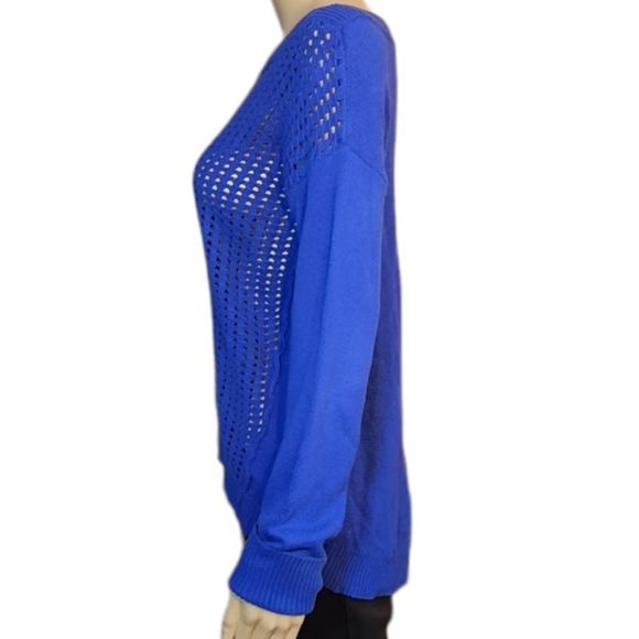 If It Were Me Sweater Boat Neckline Blue Womens See measurements - Picture 5 of 12